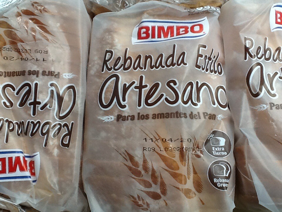 Pan de molde Bimbo® Rebanada Estilo Artesano