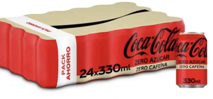Coca Cola Zero Zero sin Cafeina (pack de 24 latas) – Frutas Pablos