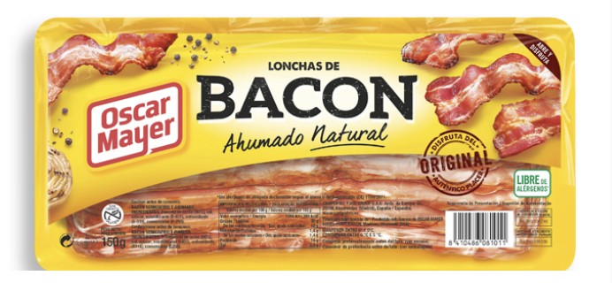 Bacon en lonchas Bacon en lonchas