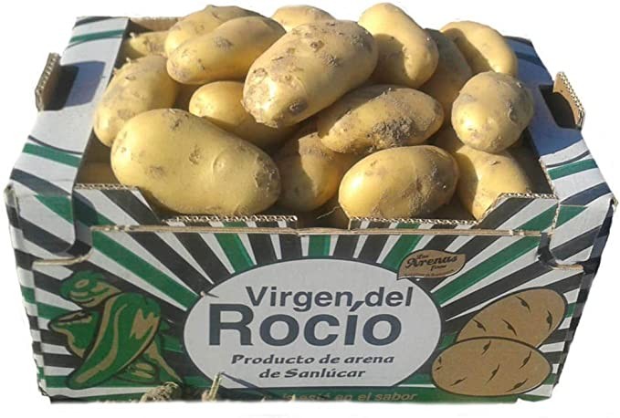 Patatas de Chipiona para Freír (caja de 10 kilos) – Frutas Pablos